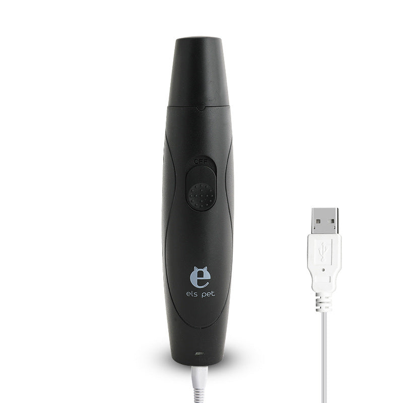 Quiet Electric Nail Grinder for Pets — USB Rechargeable