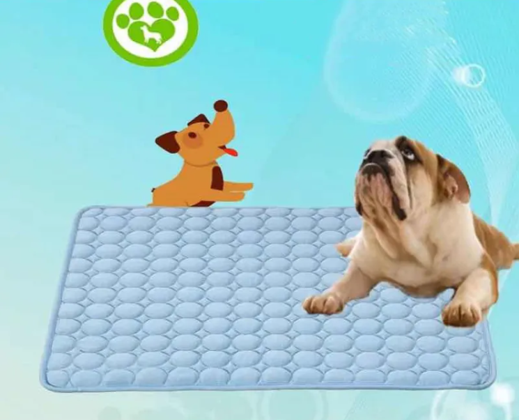 Cooling Pet Mat and Blanket — Breathable and Machine Washable