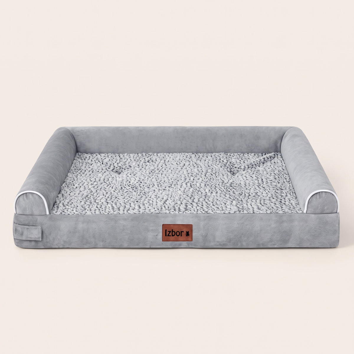 Orthopedic memory foam dog bed