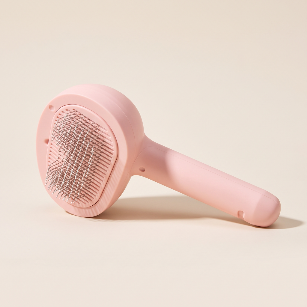 Steam grooming brush