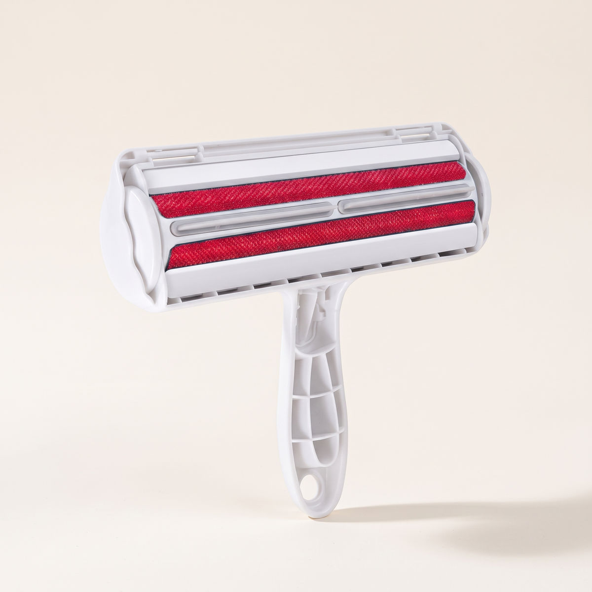 Reusable pet hair remover roller