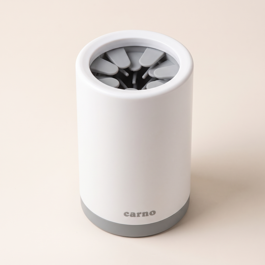 Portable paw cleaner cup